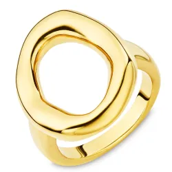 Wasserfest Ring aus vergoldetem Edelstahl - OCEANA