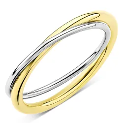 Wasserfest Ring aus vergoldetem Edelstahl - OCEANA