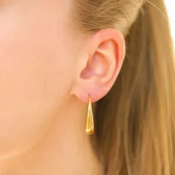 Wasserfester Halbkreolen in vergoldetem Edelstahl - OCEANA