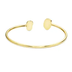 Wasserfest Armreif aus vergoldetem Stahl - OCEANA