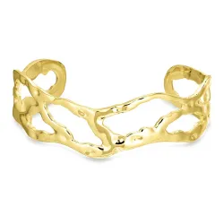 Wasserfest Armband aus vergoldetem Stahl - OCEANA