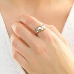 Wasserfest Ring aus Stahl - OCEANA