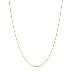 Wasserfest Halskette aus vergoldetem Stahl - OCEANA