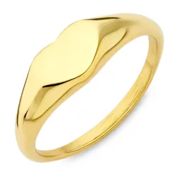 Wasserfest Ring aus vergoldetem Edelstahl - OCEANA