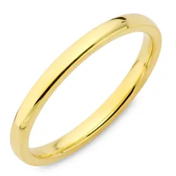 Wasserfest Ring aus vergoldetem Edelstahl - OCEANA