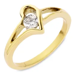 Wasserfest Ring aus vergoldetem Edelstahl - OCEANA