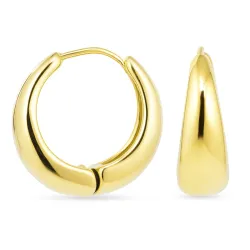 Wasserfester Kreole in vergoldetem Edelstahl - OCEANA