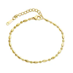 Wasserfest Armband aus vergoldetem Stahl - OCEANA