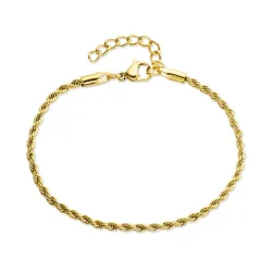 Wasserfest Armband aus vergoldetem Stahl - OCEANA