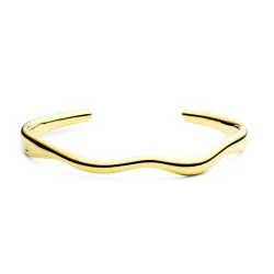 Wasserfest Armband aus vergoldetem Stahl - OCEANA