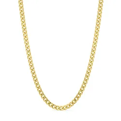 Wasserfest Halskette aus vergoldetem Stahl - OCEANA