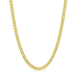 Wasserfest Halskette aus vergoldetem Stahl - OCEANA