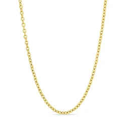 Wasserfest Halskette aus vergoldetem Stahl - OCEANA