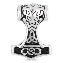 Wasserfest Thors Hammer Anhänger aus Stahl - OCEANA