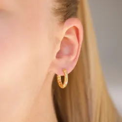 18 mm Kreole in vergoldetem Stahl - OCEANA