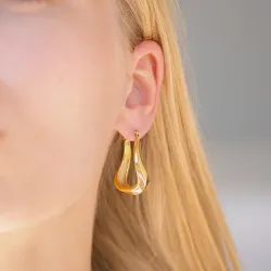 Wasserfester Kreole in vergoldetem Edelstahl - OCEANA