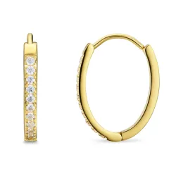 20 mm Wasserfester Kreole in vergoldetem Stahl - OCEANA