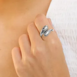 Wasserfest Ring aus Stahl - OCEANA