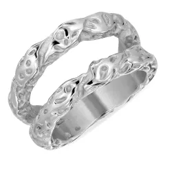 Wasserfest Ring aus Stahl - OCEANA