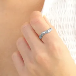 Wasserfest Ring aus Stahl - OCEANA