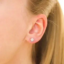 5 mm Wasserfester Solitärohrstecker in Stahl - OCEANA