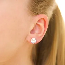 8 mm Wasserfester Solitärohrstecker in Stahl - OCEANA