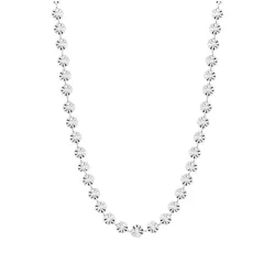 Wasserfest runder Halskette aus Stahl - OCEANA