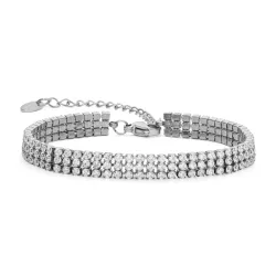 Wasserfest Armband aus Stahl - OCEANA