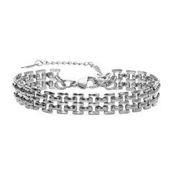 Wasserfest Armband aus Stahl - OCEANA