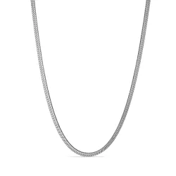 Wasserfest Halskette aus Stahl 40 + 5 cm x 3 mm  - OCEANA