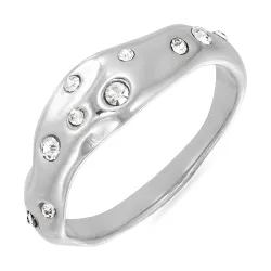 Wasserfest Ring aus Stahl - OCEANA