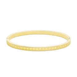 Wasserfest Armreif aus vergoldetem Edelstahl  x 4,0 mm  - OCEANA