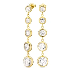 Wasserfester Ohrringe in vergoldetem Stahl - OCEANA