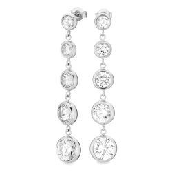 Wasserfester Ohrringe in Stahl - OCEANA