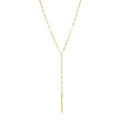 Wasserfest Halskette aus vergoldetem Stahl - OCEANA