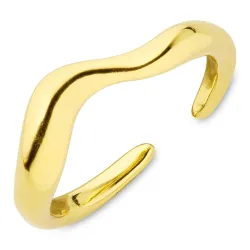 Wasserfest Ring aus vergoldetem Edelstahl - OCEANA