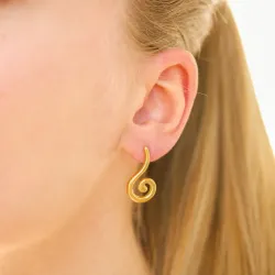 Wasserfester Ohrringe in vergoldetem Stahl - OCEANA