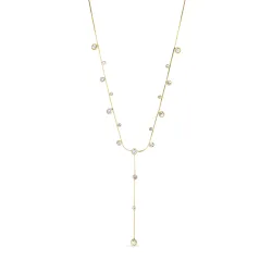 Wasserfest Halskette aus vergoldetem Stahl - OCEANA