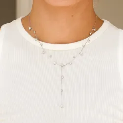 Wasserfest Halskette aus Stahl - OCEANA