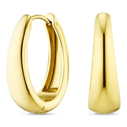 Wasserfester Kreole in vergoldetem Stahl - OCEANA