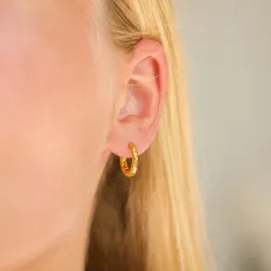 Wasserfester Kreole in vergoldetem Stahl - OCEANA