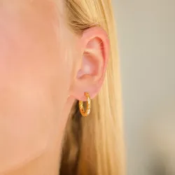 Wasserfester Kreole in vergoldetem Stahl - OCEANA