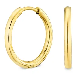 18 mm Wasserfester Kreole in vergoldetem Stahl - OCEANA