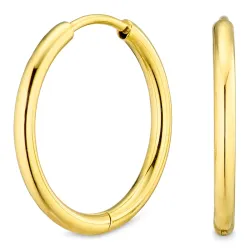 20 mm Wasserfester Kreole in vergoldetem Stahl - OCEANA