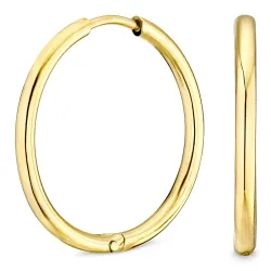 24 mm Wasserfester Kreole in vergoldetem Stahl - OCEANA