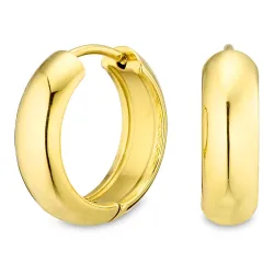 17 mm Wasserfester Kreole in vergoldetem Stahl - OCEANA