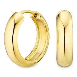 19 mm Wasserfester Kreole in vergoldetem Stahl - OCEANA