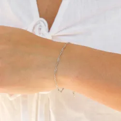 Wasserfest Singapore Armband aus Stahl  x 2,0 mm  - OCEANA