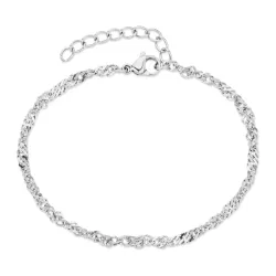 Wasserfest Singapore Armband aus Stahl  x 2,5 mm  - OCEANA