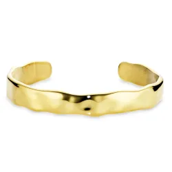 Wasserfest Armreif aus vergoldetem Edelstahl  x 10 mm  - OCEANA